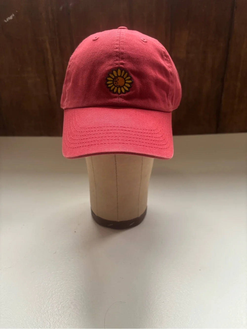 Life is Good Sunflower Chill Baseball Cap OS Sunflower Embroidery Adjustable